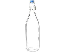 Olympia Glazen Waterfles - 1 Liter - 6 Stuks
