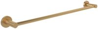 Villeroy & Boch Elements - Tender handdoekhouder, handdoekhouder badkamer voor wandmontage, handdoekstang van zink, badhanddoekhouder rond, lengte 654 mm, geborsteld goud