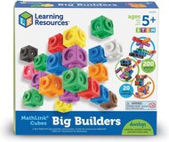 Learning Resources MathLink Cubes rekenblokjes, Bouwset XL - 100 stuks - Leren rekenen