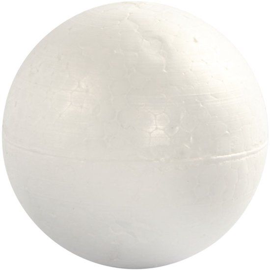 Creativ Company Piepschuim Ballen d:10 cm, 5 stuks