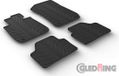 Gledring Rubbermatten passend voor BMW X1 2009-2015 (T profiel 4-delig + montageclips)