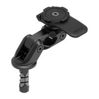 Quad Lock Motorcycle Fork Stem Mount PRO - Black Aluminum Phone Holder for Motorcycle