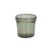 Icecat Photophore pour bougie chauffe-plat, verre recyclé, vert, Ø7 cm