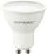 HOFTRONIC GU10 LED Spot - 4,5 Watt 400 Lumen - 2700K Warm Wit Licht