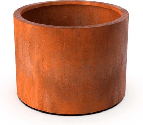 Geroba Plantenbak Ronda Cortenstaal Diameter 1000 mm Hoogte 800 mm