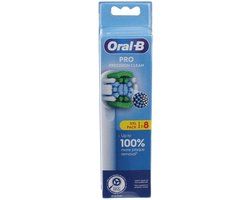 Oral B PRO Precision Clean Opzetborstels Wit | 8 stuks
