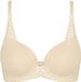 Triumph Aura Spotlight WHP Kanten bh met beugel - Zwart en creme - 90C