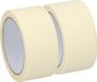Kinzo Afplaktape/schilderstape - 2x - wit - 48mm x 25m