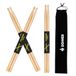 Donner Drum Sticks 5A Classic Esdoornhout 3 paar met draagtas