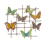 EMDE PL427T00-0 decoratieve vlinder, metaal, meerkleurig