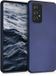 kwmobile telefoonhoesje geschikt voor Samsung Galaxy A52 / A52 5G / A52s 5G - Hoesje voor smartphone - Back cover in metallic blauw