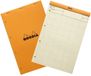 Rhodia Audit Schrijfblok - Gespreksnotities - Yellow pad - A4+ - 80g - Geel - 80 vel