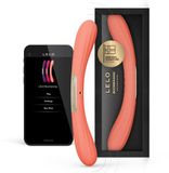 LELO Boomerang - Dubbelzijdige Vibrator - App Gestuurd - Koraalrood