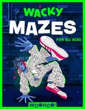 Wacky Mazes for All Ages: 100 Wildly Funny Mazes From Easy-Peasy to Brain-Squeezy! (Activity Book Gift for Boys & Girls)