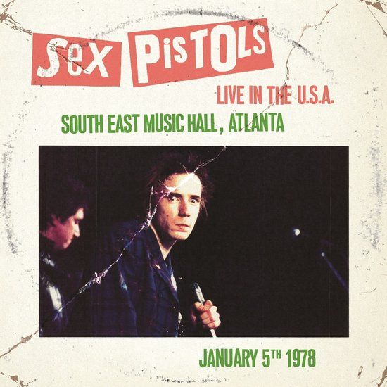 Live Sex Pistols - Live In The Usa 1978 - Atlanta (LP) (Coloured Vinyl) (Limited Edition)