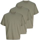 Jack & Jones Heren t-shirt 3 pack Barron Tee