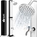 Tillvex Douche solaire 35 litres Noir/Argent Inclus housse de protection