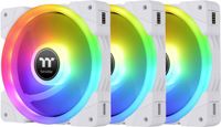SWAFAN Thermaltake SWAFAN EX12 RGB White PC Cooling Fan TT Premium Edition 3 stuks