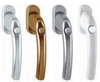 Hoppe Tokyo raamklink met drukknop - Wit