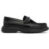 AllSaints Gibbs Chain Loafer Black