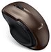 Genius Ergo 8200S muis, draadloos, optisch, 1200 dpi, 5 knoppen, stille werking, BlueEye sensor, USB, chocoladebruin