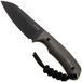 Kizer Field Mouse 1135A1, Black CPM 3V, Camo Gold FatCarbon couteau fixe, design Jakeb Ginsberg