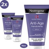 Neutrogena Visibly Renew Anti-aging crème pour les mains SPF20 - Formule Norvégienne - 2 x 75 ml