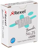 REXEL Nietjes nr. 25 voor Bambi 5000 stuks - 5025