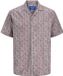 Jack & Jones Resort overhemd Relaxed Fit Katoen/Viscose Geruit Korte Mouw M