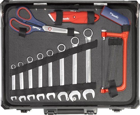 kwb Gereedschapskoffer - 99-delig - Aluminium Koffer