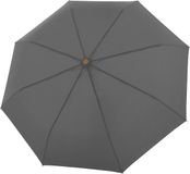 Doppler Nature Mini Zakparaplu 25 cm - 96cm Diameter - slate grey