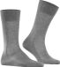 FALKE Sensitive Malaga drukvrije comfort tailleband katoen sokken heren grijs - maat 43-46