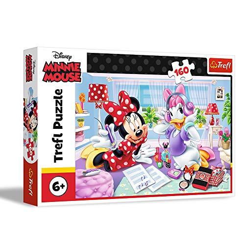 Trefl Puzzel met een vriend, 160 stukjes, Disney Minnie, voor kinderen vanaf 6 jaar