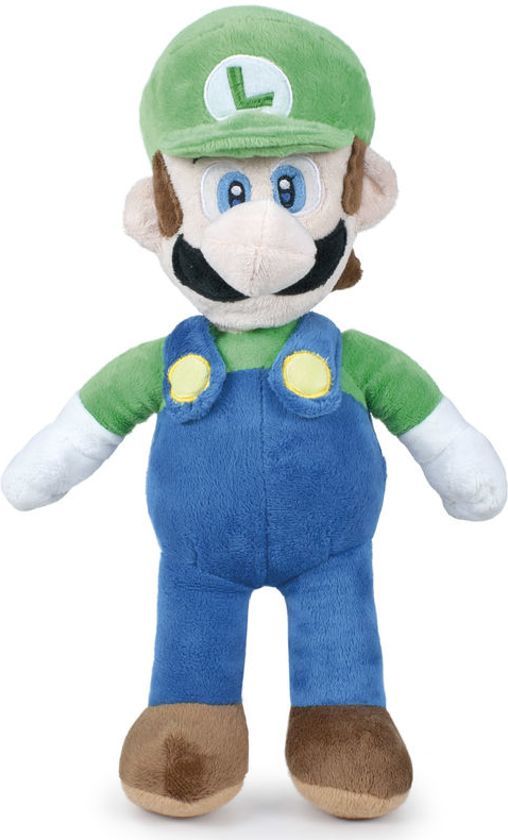 Super Mario Bros Luigi knuffel