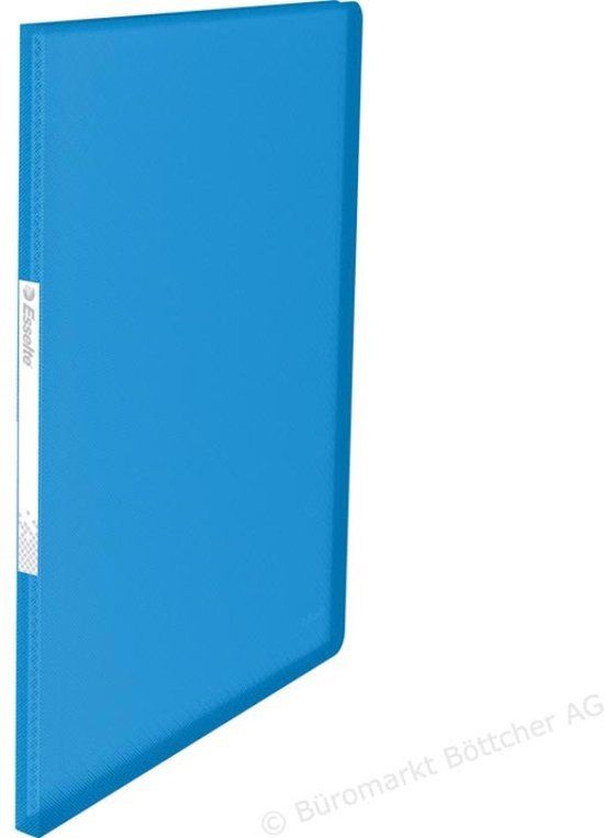 Merkloos Esselte Vivida Showalbum PP 40 A4 Blauw