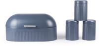 Progress Mellow 4-delige Broodtrommel & Busset - Blauw