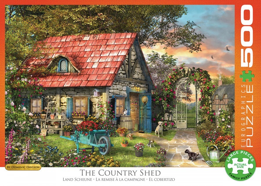 Eurographics The Country Shed Puzzel (500 XL stukjes)