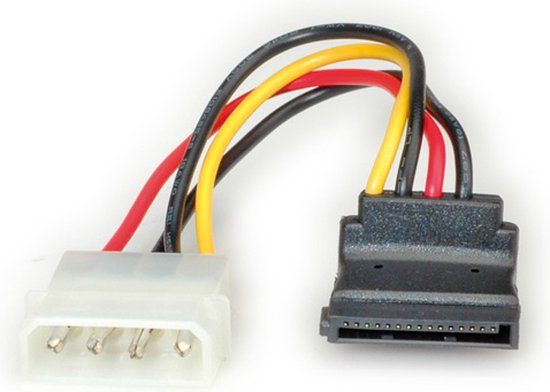 Roline Adapter Cable 5.25" / S-ATA Molex (4-pin) to SATA (data) 0.30 m