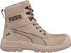Puma Conquest Stone Hoog S3 Veiligheidsschoenen - Beige - Maat 43