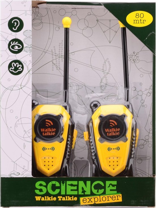 Johntoy Science Explorer walkie talkie