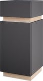 Vicco Gloria Meuble haut – 33 x 75.5 cm avec porte et tiroir Anthracite
