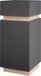 Vicco Gloria Meuble haut – 33 x 75.5 cm avec porte et tiroir Anthracite