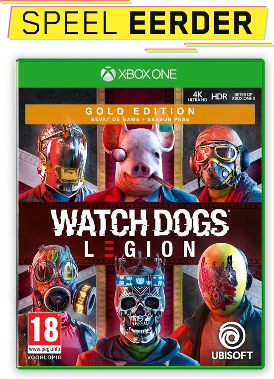 Watch Dogs Watch Dogs Legion Gold Edition Xbox One