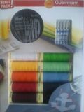 Gutermann Naaigaren Set - 10 Spoelen - Polyester - Divers - 180g