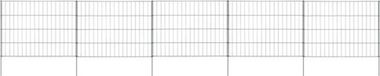vidaXL Schuttingset 115x79 cm groen