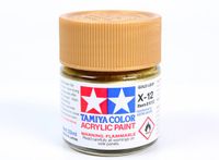 Tamiya Hobbyverf Acrylverf - X-12 Leaf Gold - Gloss - Acryl - 23ml