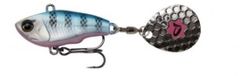 Savage Gear Fat Tail Spin Sinking 6,5cm 16gr Bleu Argent Rose