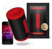 LELO F2S Double Sonic – Masturbateur masculin – Contrôlé par application – Mode Humanize – Rouge