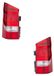 HELLA Achterlichtset links en rechts, 12V, P21W, geeignet für unter anderem MERCEDES-BENZ VITO