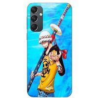 Maniacase Coque Pour Samsung Galaxy S23 FE Anime One Piece Trafalgar D Water Law Maniacase
